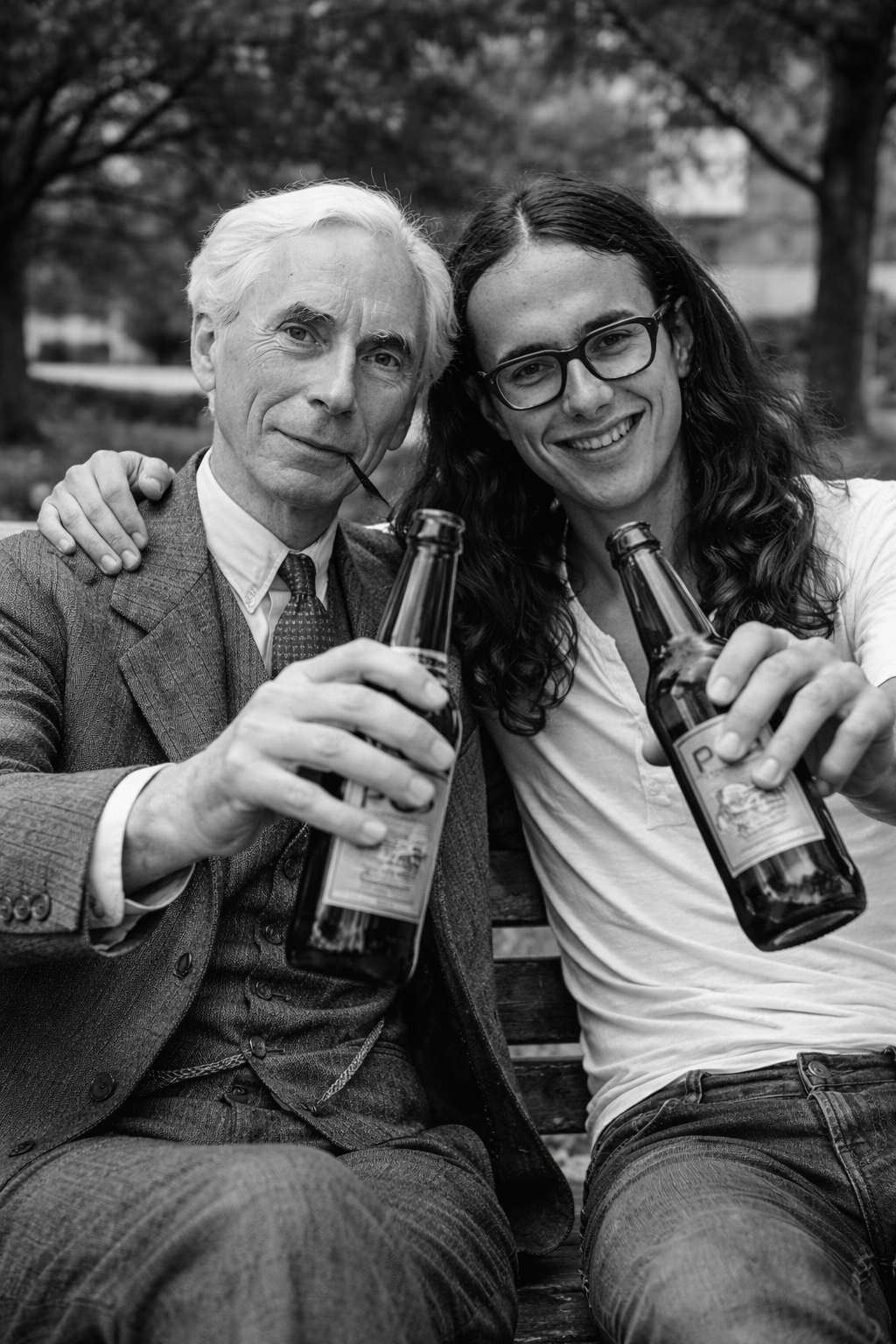 Andres Caicedo y Bertrand Russell